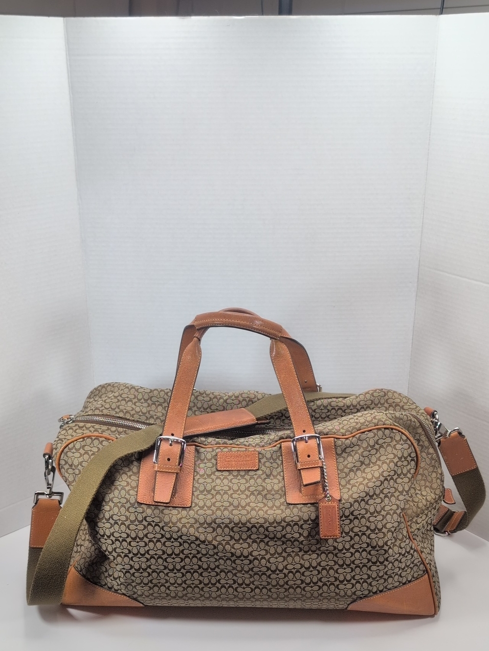 Coach Transatlantic Sigature Cabin Carry-On-Bag Style F77085